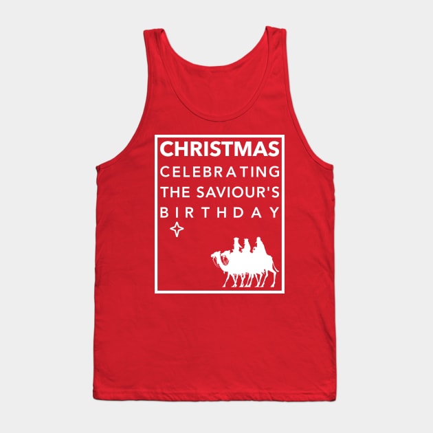 Christmas Celebrating The Saviours Birthday - Three Wise Men Tank Top by DPattonPD